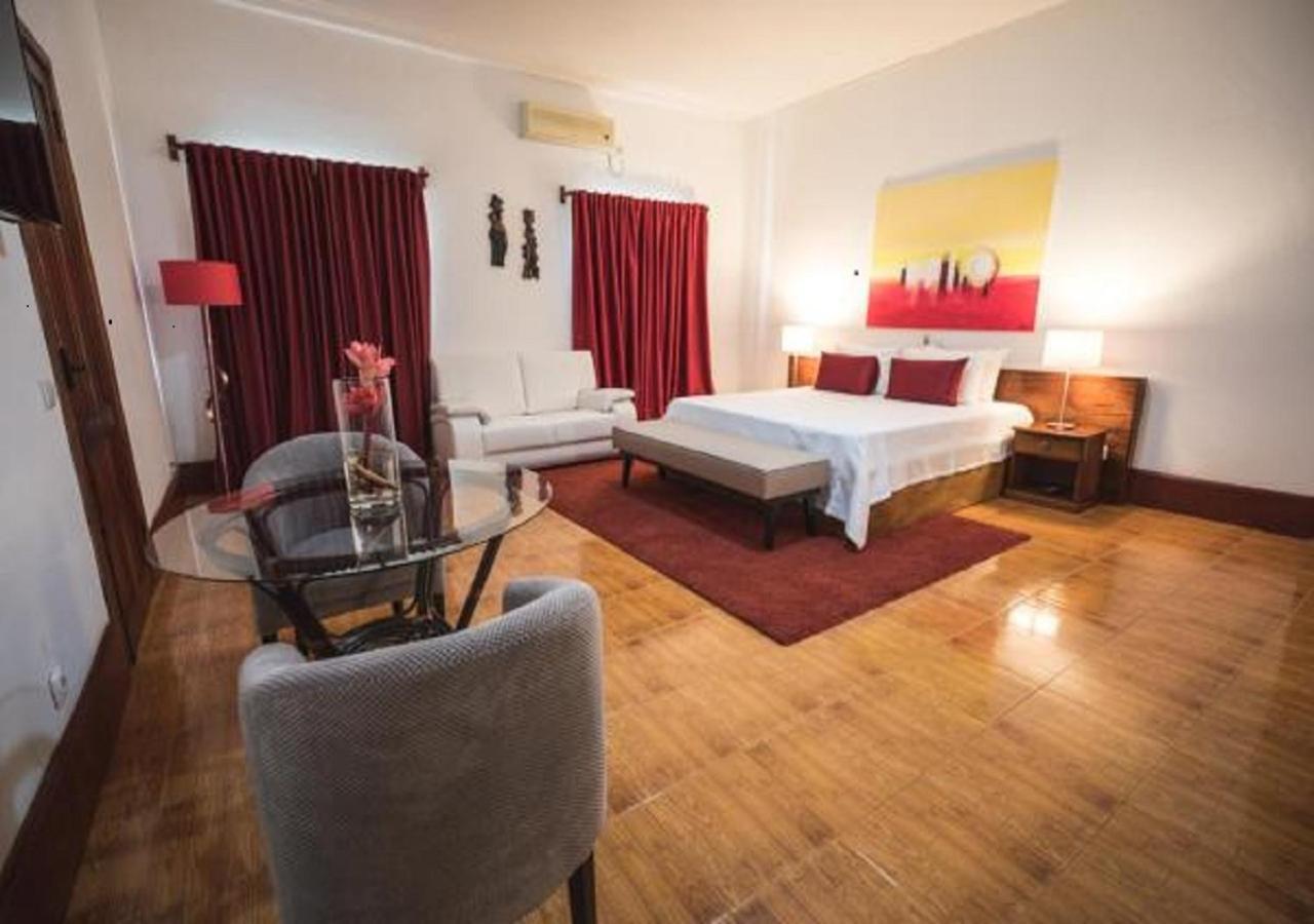 Hotel Praia Sao Tome Bagian luar foto